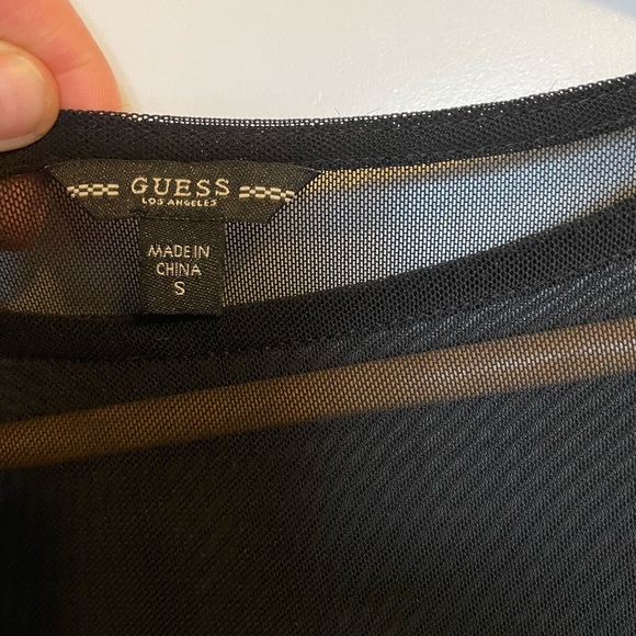 Guess sheer long sleeve - Picture 2 of 2
